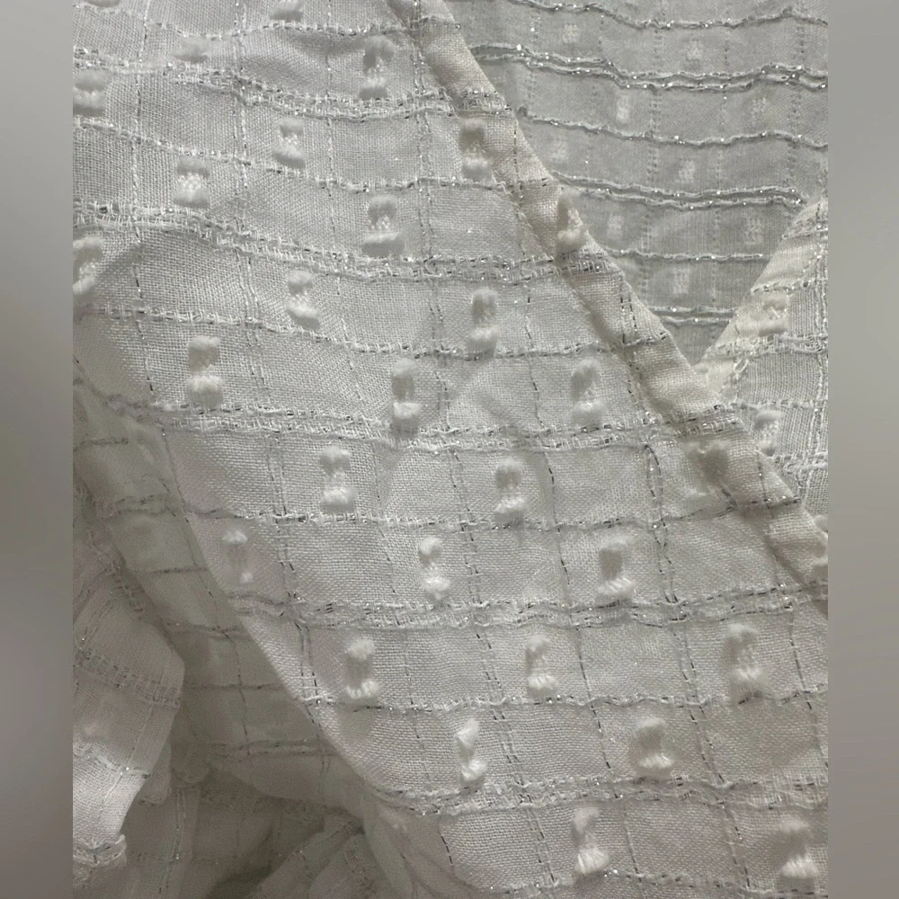 Rhode White Ruffle Blouse - Picture 6 of 7